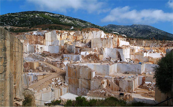 Marble Quarry Sardegna, Italy