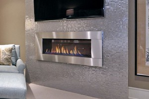 FIREPLACE - TREND OR 1X1 STAINLESS STEEL