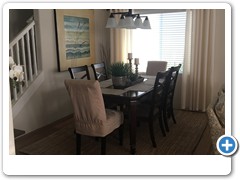Karndean Longboard Lemon-spotted gum dining room
