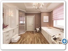 Pacifica Lehua Hickory bath