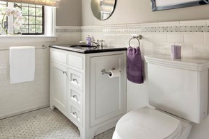 BATHROOM - ANATOLIA BIANCO VENATINO BASKETWEAVE 2