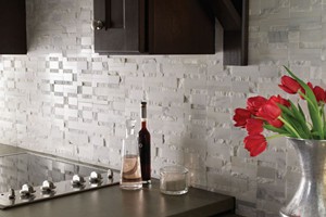 KITCHEN BACKSPLASH - DIAMOND TECH CONTUORS DORIC