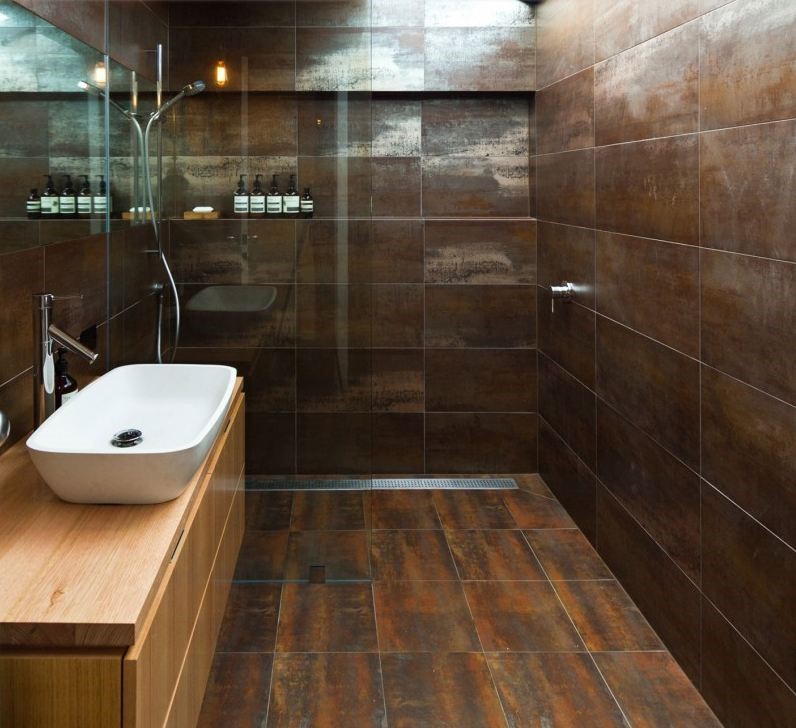 SHOWER ELEGANZA METALLICA BROWN SHOWER ELEGANZA METALLICA BROWN