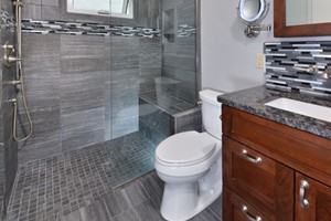 SHOWER - ANATOLIA ERAMOSA CARBON AND BLISS MIDNIGHT LINEAR